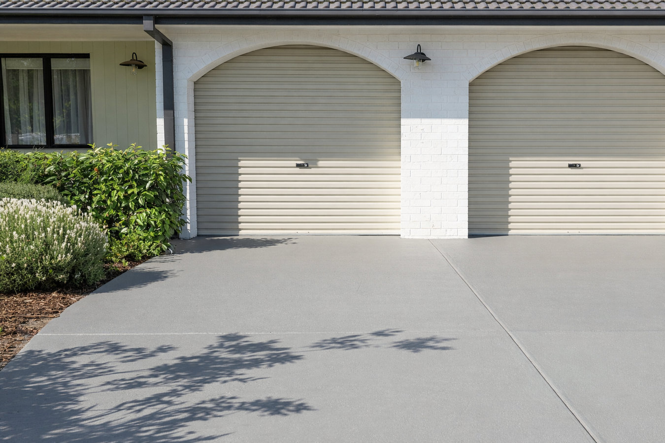 Concrete driveway building in Oceanside, CA